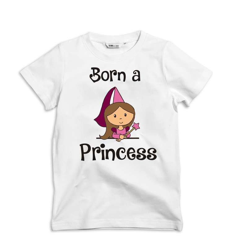 Born a Princess Kids tees