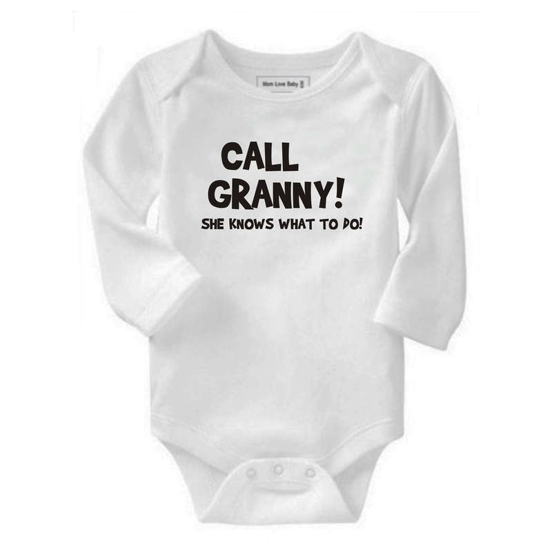 Call Granny/Grandad, she/He knows what to do baby grow