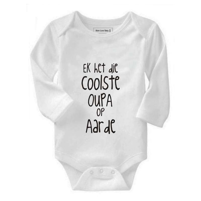 Ek het die Coolste Ouma/Oupa/Oom/Tannie op aarde baby grow