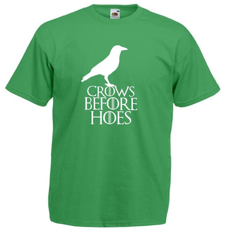 Crows Before Hoes t-shirt