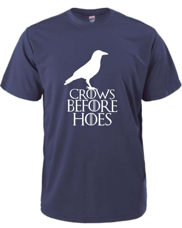 Crows Before Hoes t-shirt