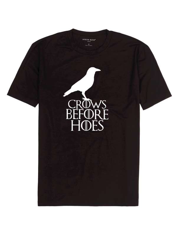 Crows Before Hoes t-shirt