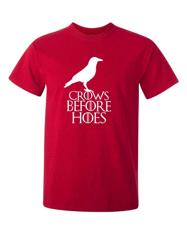 Crows Before Hoes t-shirt