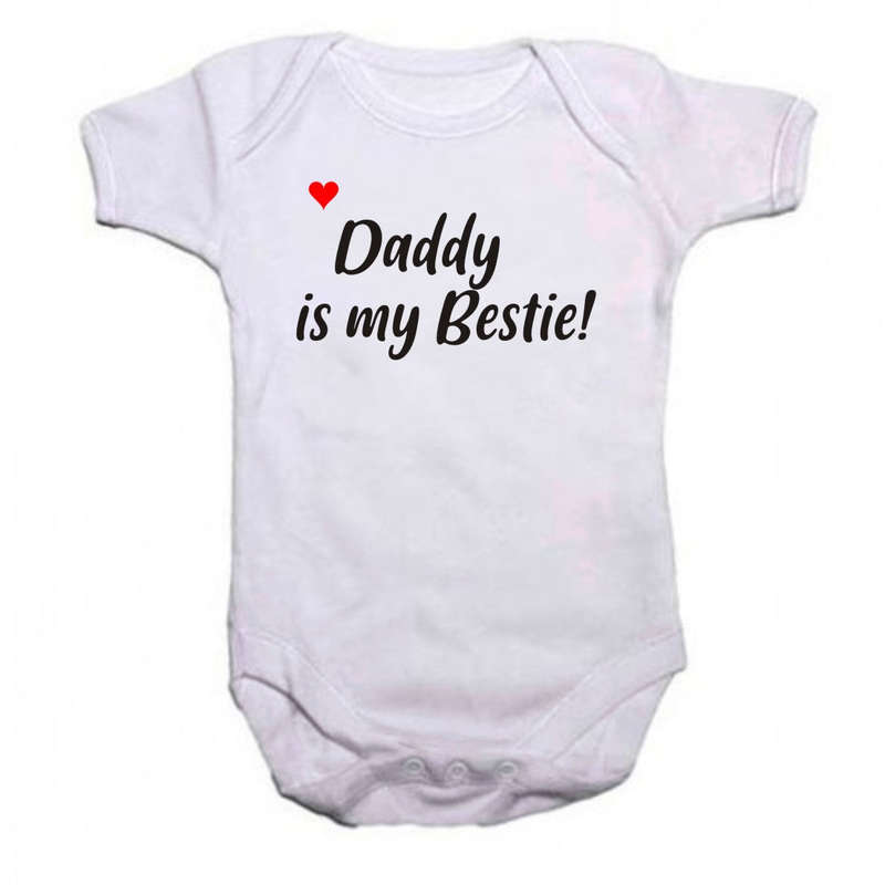 Daddy's my bestie baby grow