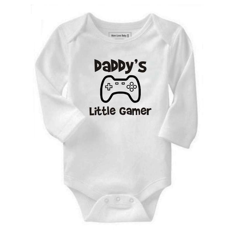 Daddy's little gamer baby grow