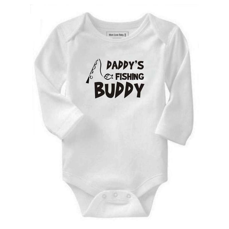 Daddy's/ Grandad's Fishing Buddy baby grow