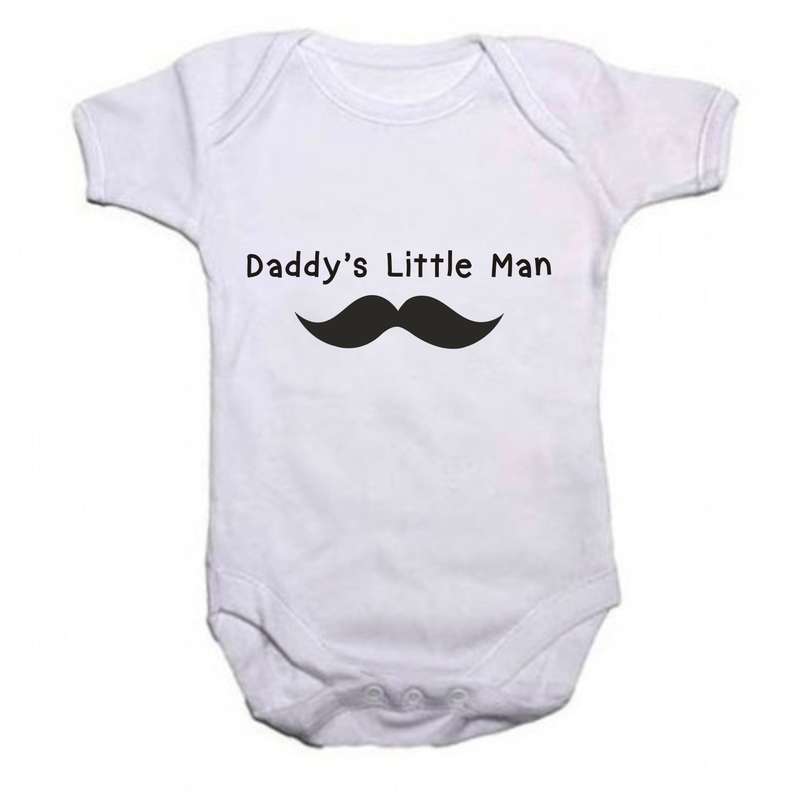 Daddy's little man baby grow