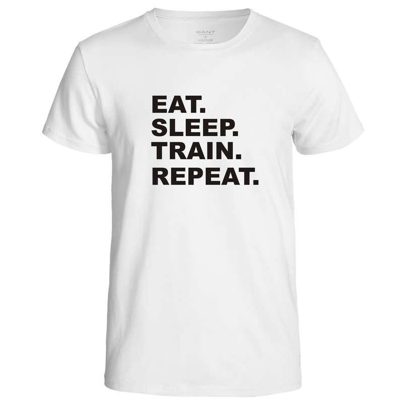 Eat Sleep Train Repeat t-shirt