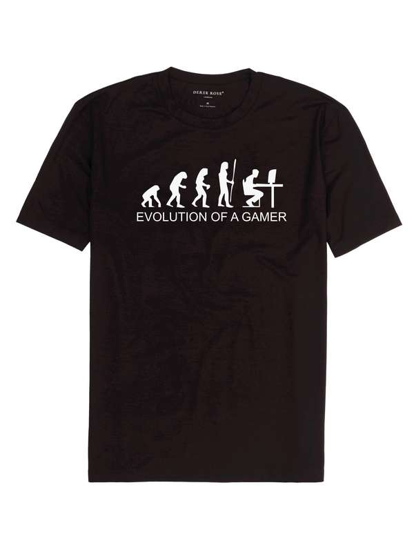 Evolution of a Gamer t-shirt
