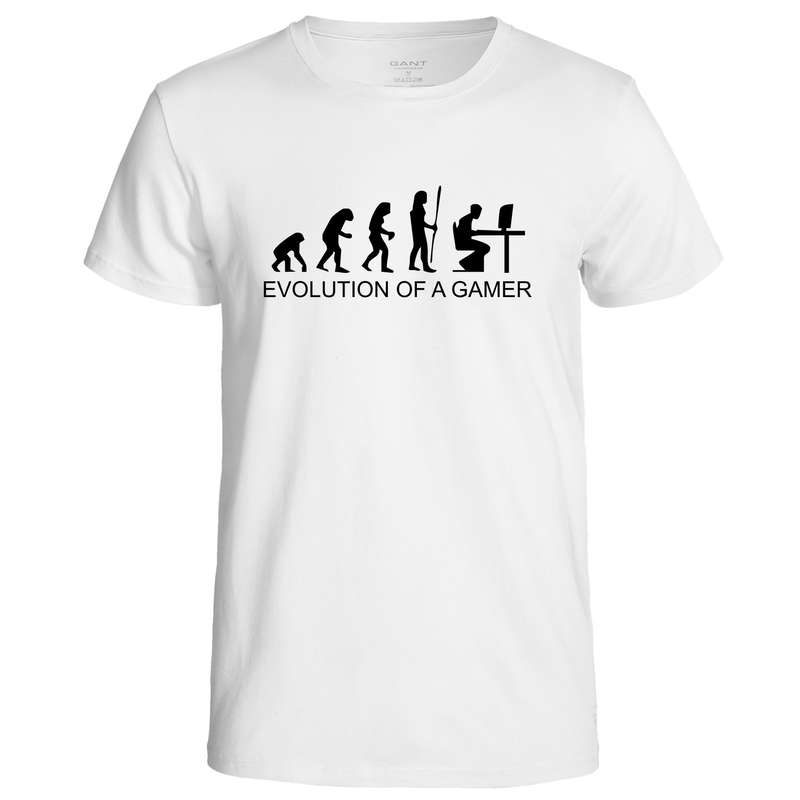 Evolution of a Gamer t-shirt