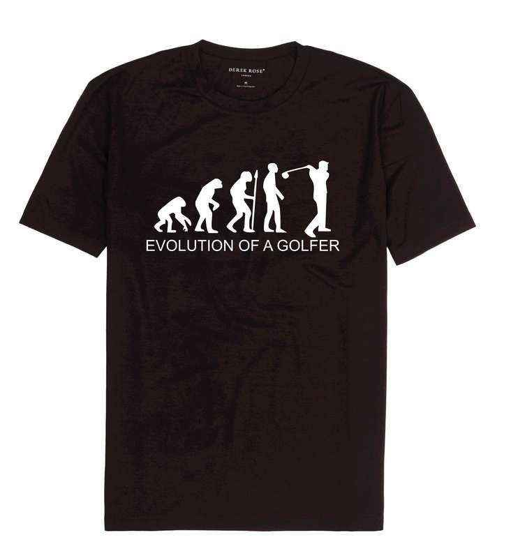 Evolution of a Golfer t-shirt