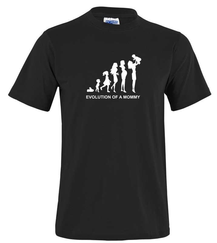 Evolution of a Mommy t-shirt
