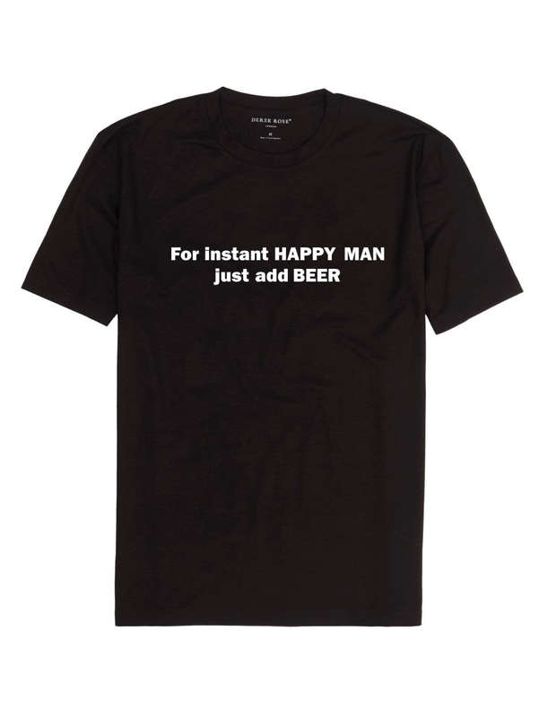 For an instant happy man, Just add beer t-shirt