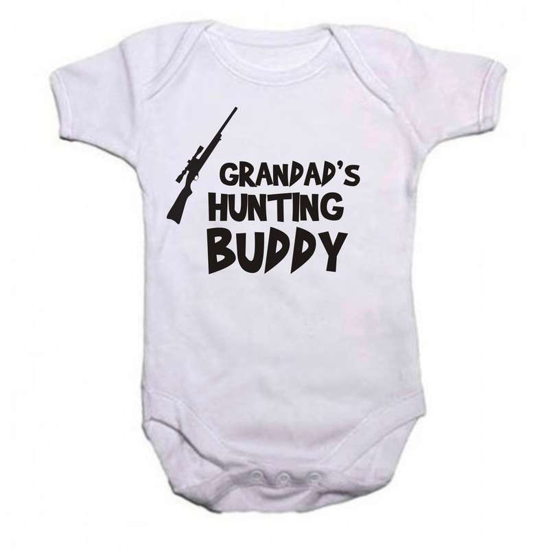 Daddy's/ Grandad's Hunting Buddy baby grow