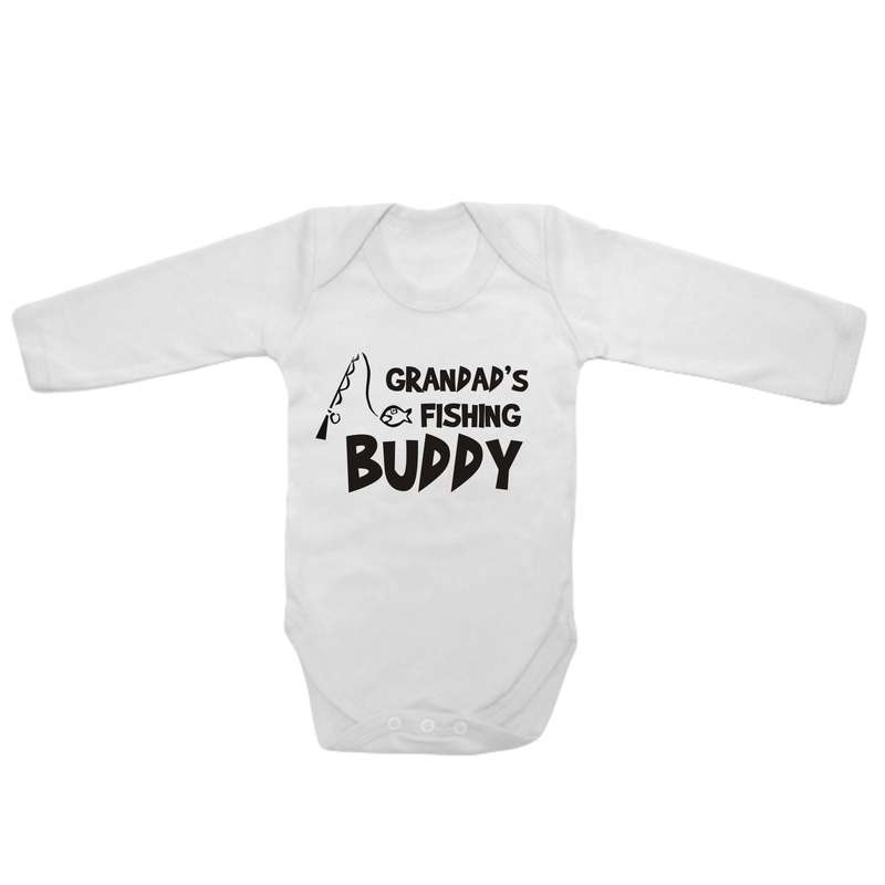 Daddy's/ Grandad's Fishing Buddy baby grow
