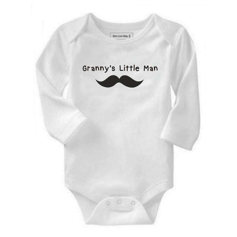 Granny / Grandad's Little Man baby grow
