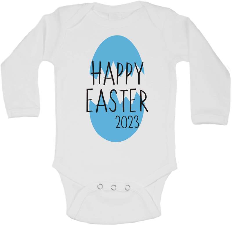 Easter Egg Pink/Blue baby grow