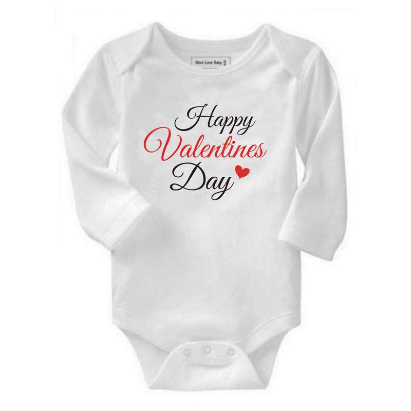 Happy Valentines Day Babygrow