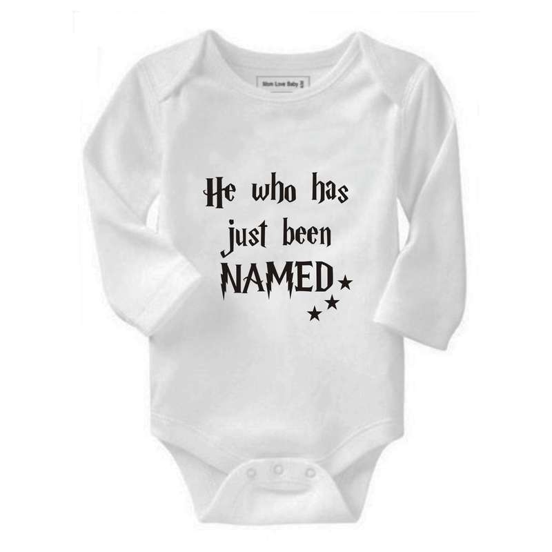 He / She who has just been named baby grow