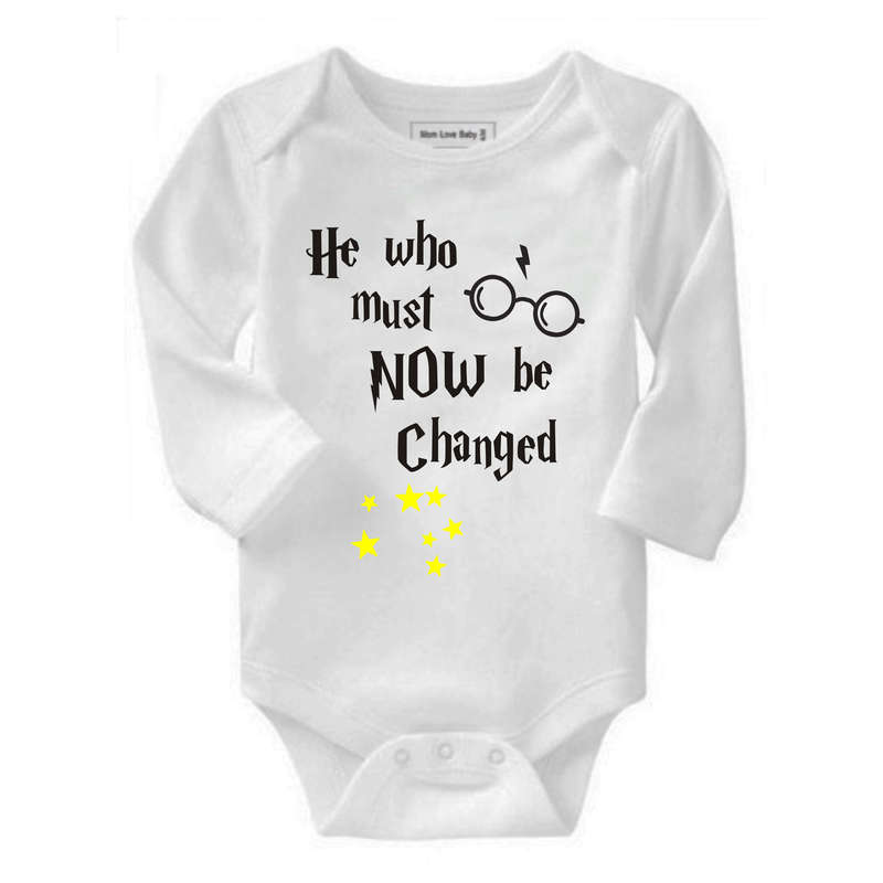 He / She who must now be changed baby grow