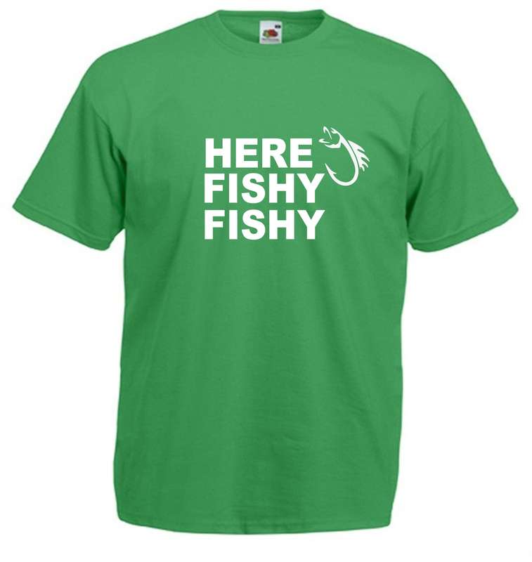 Here Fishy Fishy t-shirt