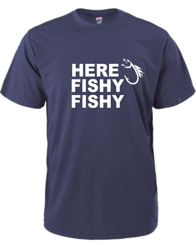 Here Fishy Fishy t-shirt