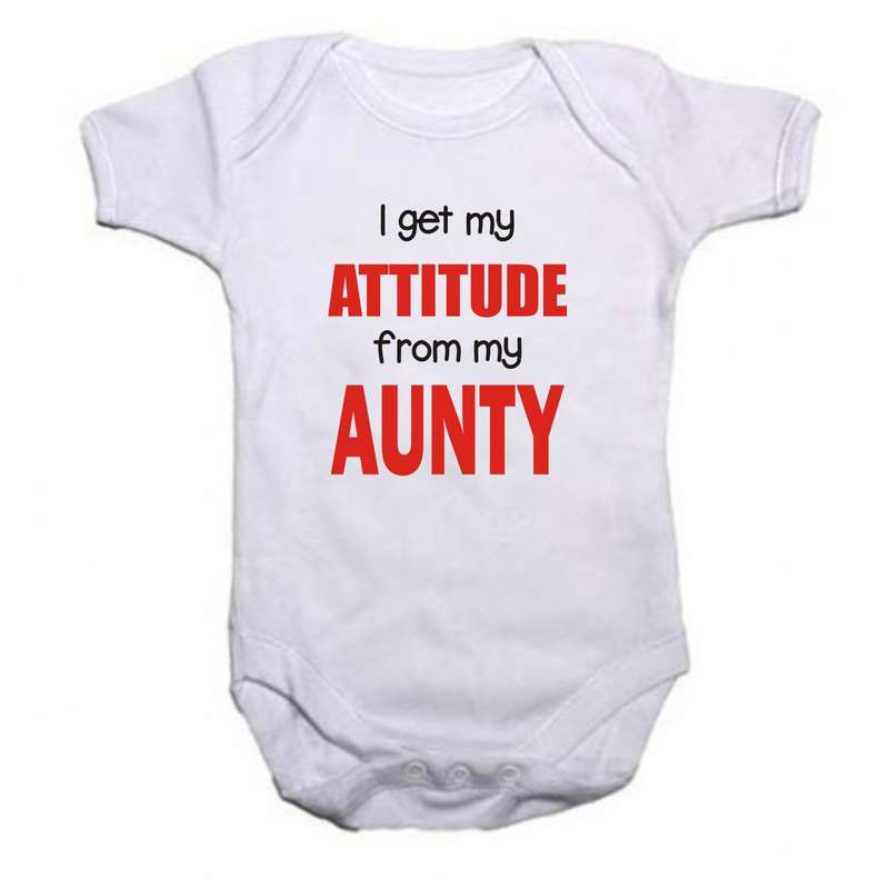 I get my attitude from my aunty baby grow