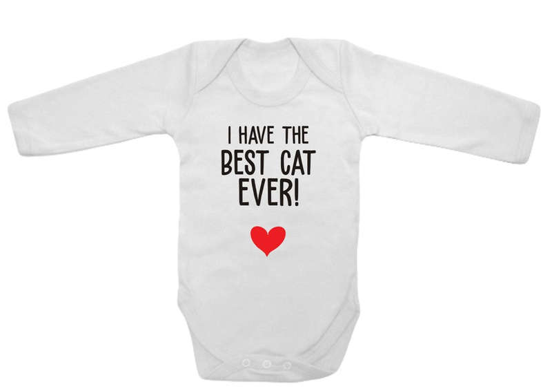 I have the best Cat ever baby grow