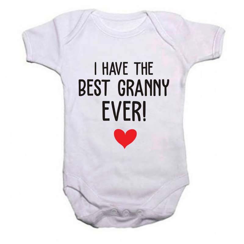 I have the best Granny ever baby grow