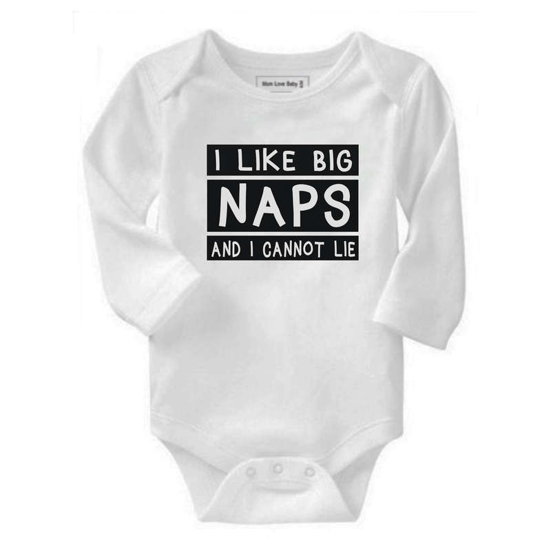 I like big Naps baby grow