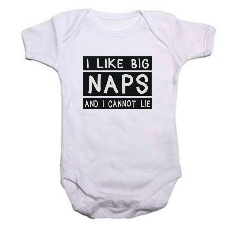I like big Naps baby grow
