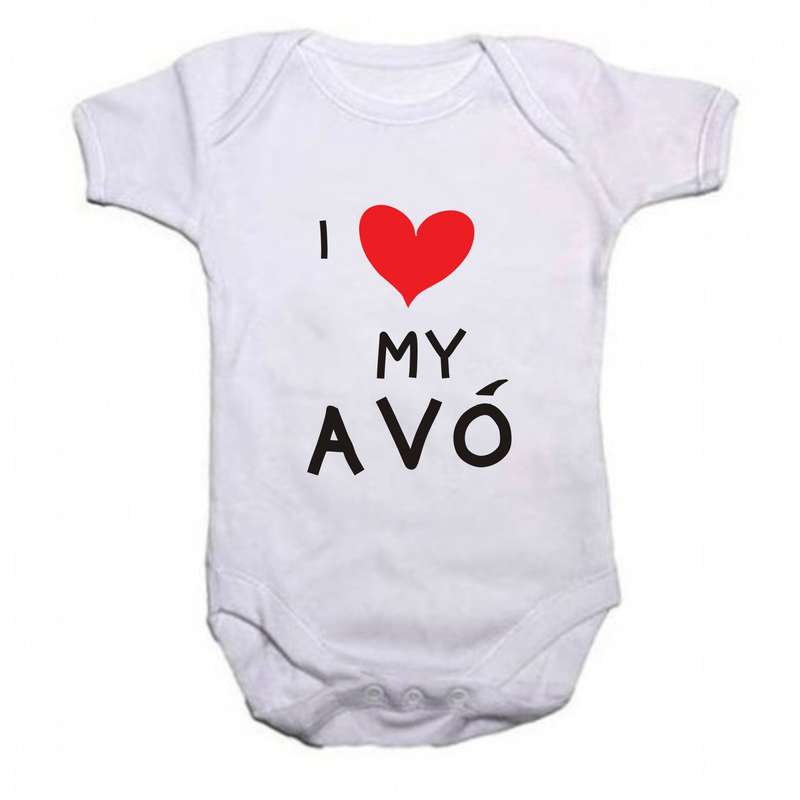 I love my Avo baby grow