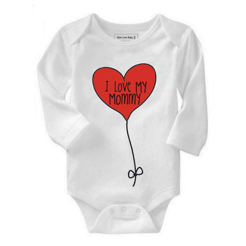 I love my Daddy/Mommy/Grandad/Granny heart balloon