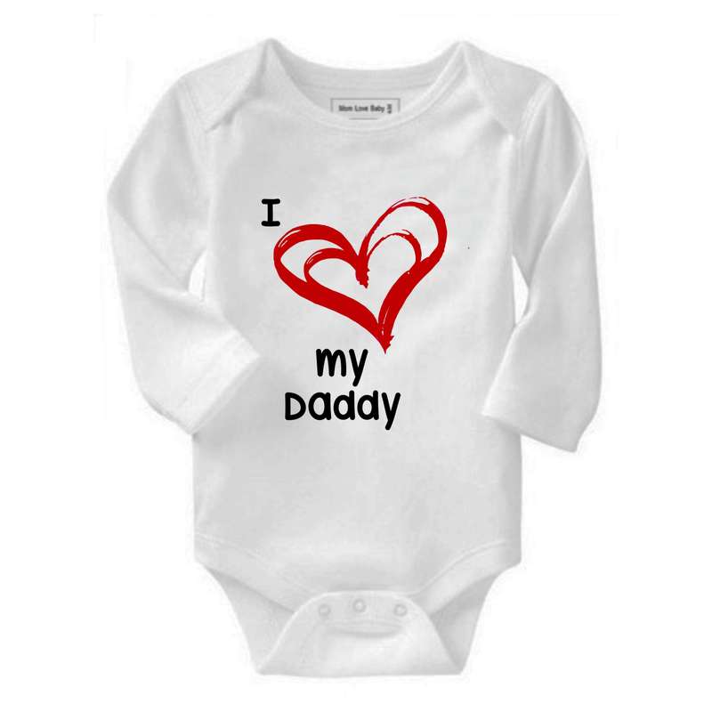 I love my Daddy baby grow