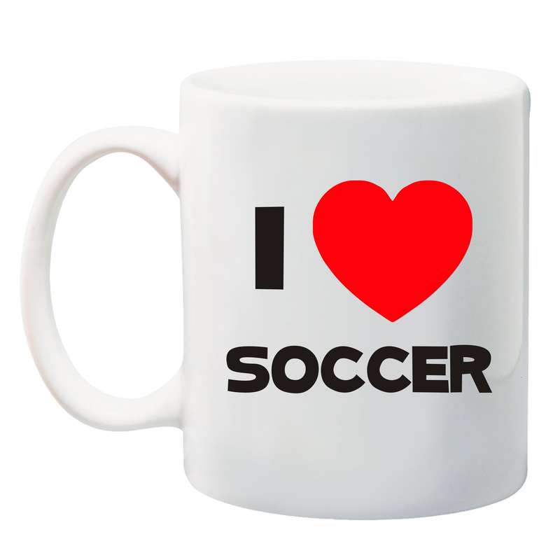 I love Soccer Mug