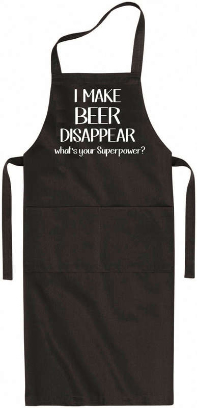I make Beer disappear Apron