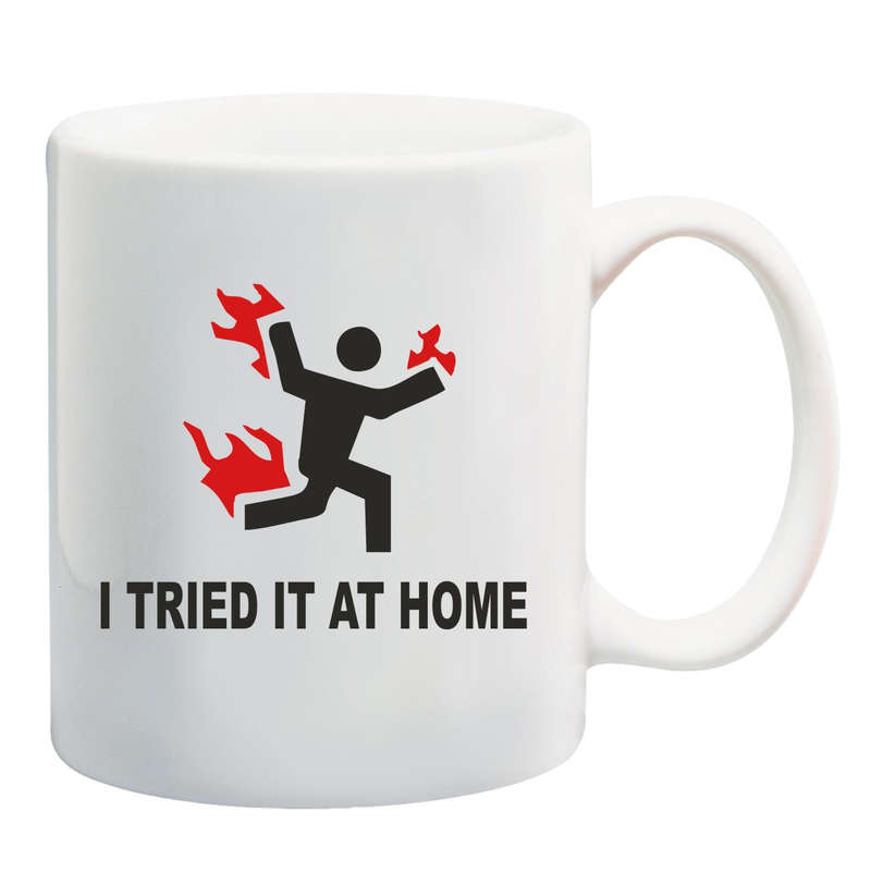 I tried it at home Mug