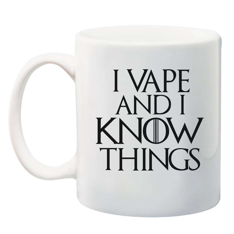 I vape and I know things Mug