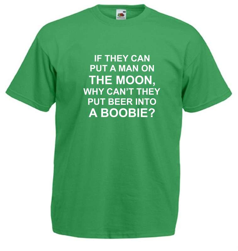 If they put a man on the moon t-shirt