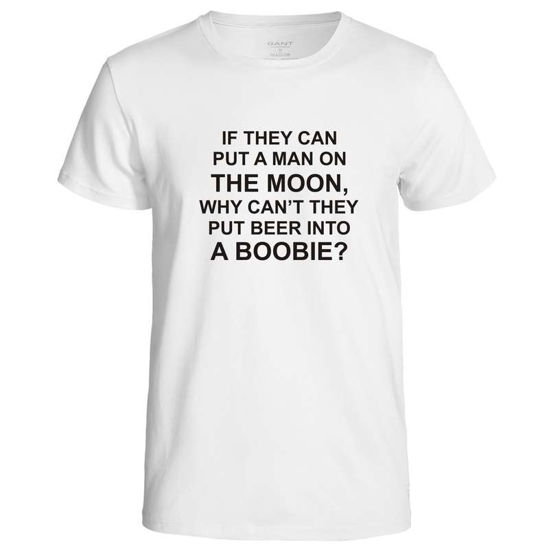 If they put a man on the moon t-shirt