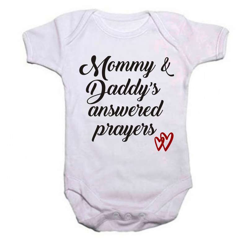 Mommy's and Daddy's answered prayer baby grow