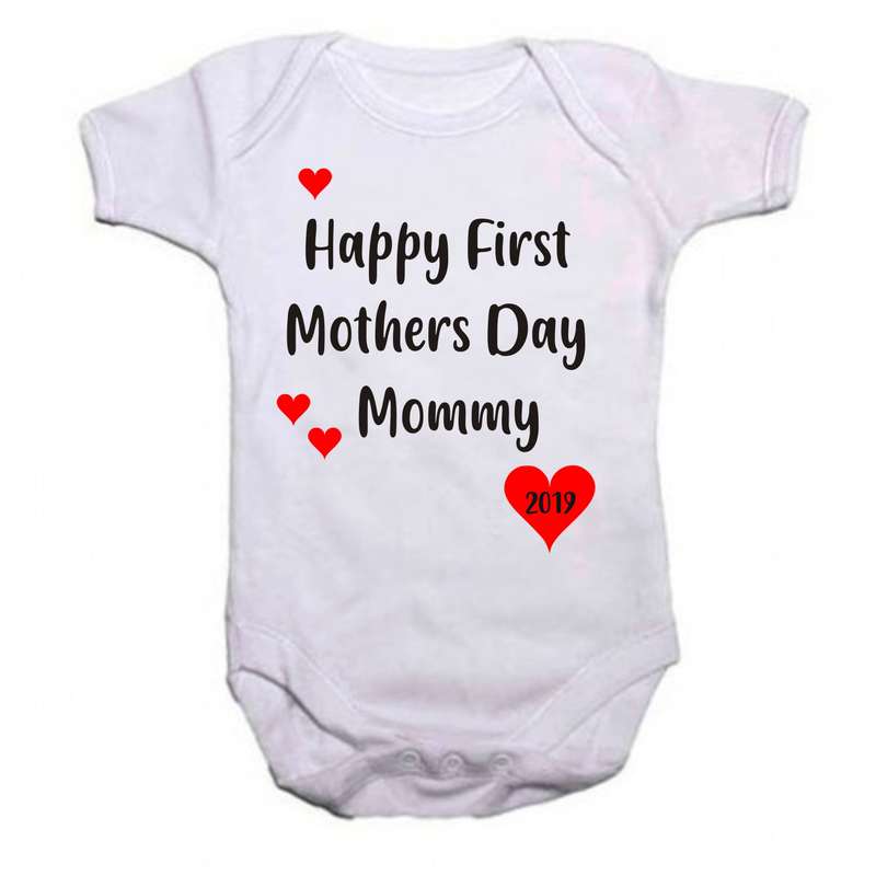 Happy First Mothersday Mommy baby grow
