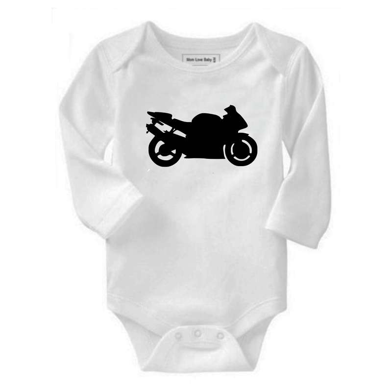 Motorbike baby grow