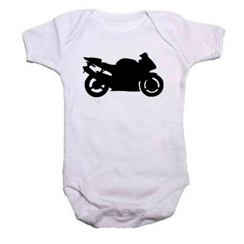 Motorbike baby grow