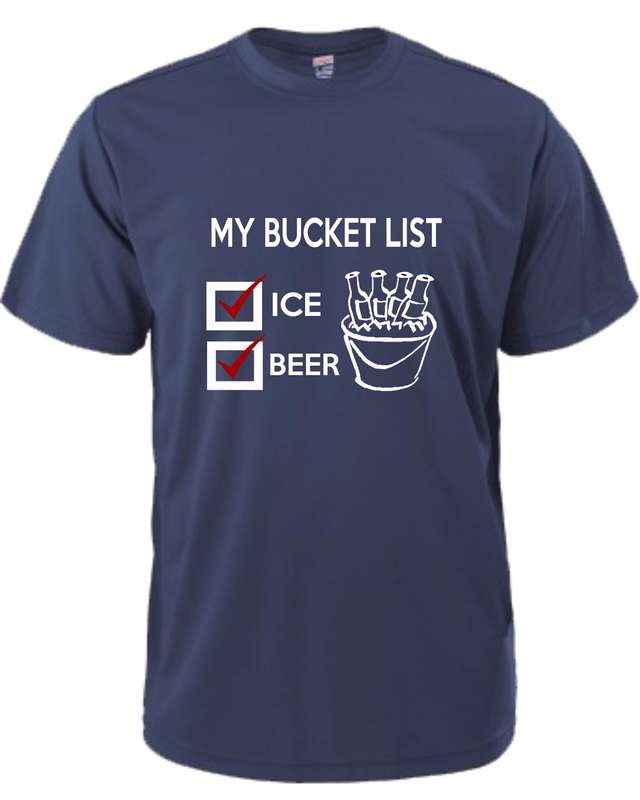 Bucket List t-shirt
