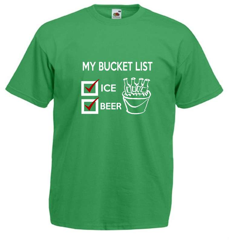 Bucket List t-shirt