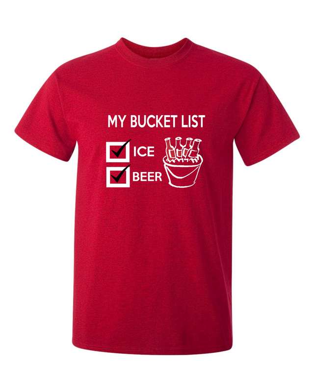 Bucket List t-shirt
