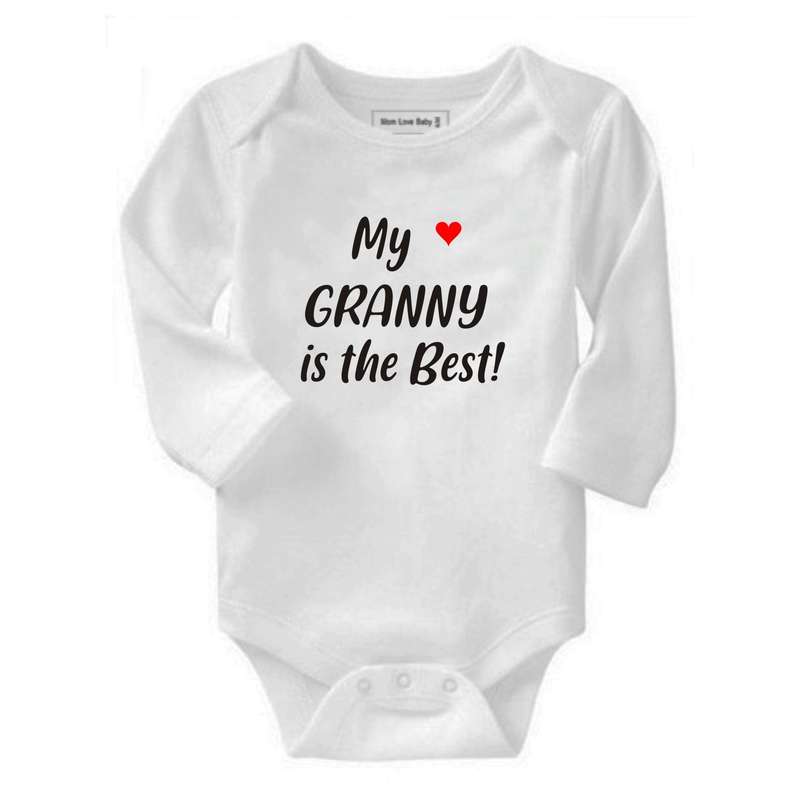 Granny is the Best baby grow