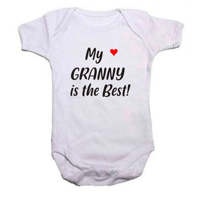 Granny is the Best baby grow