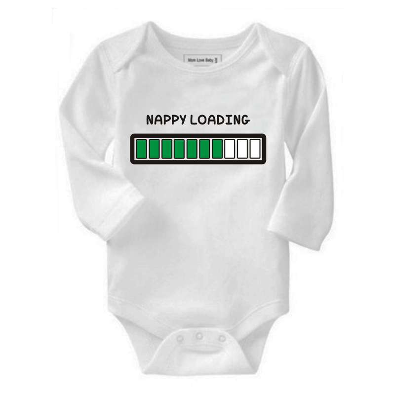 Nappy Loading baby grow